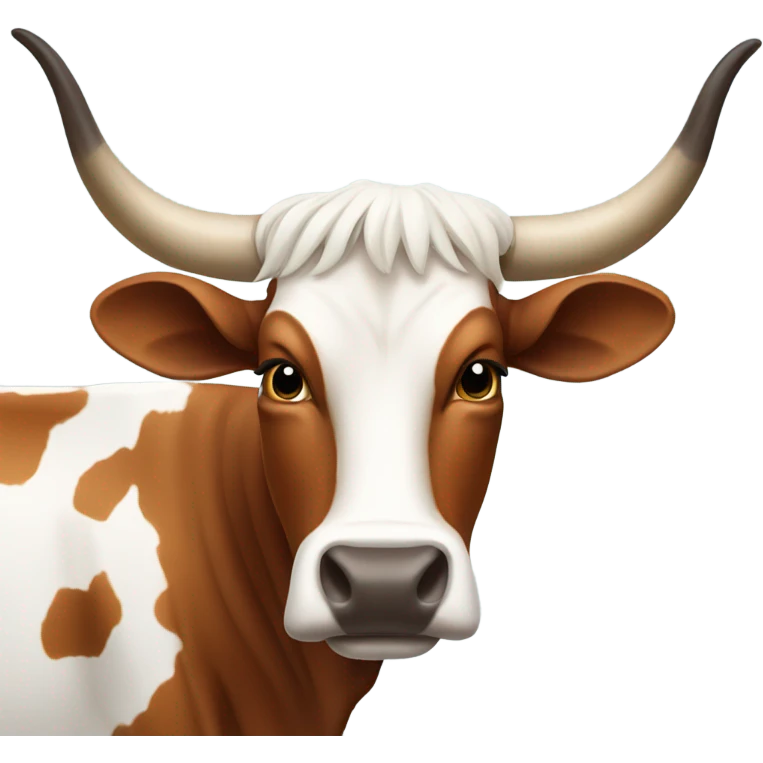 Longhorn cow emoji