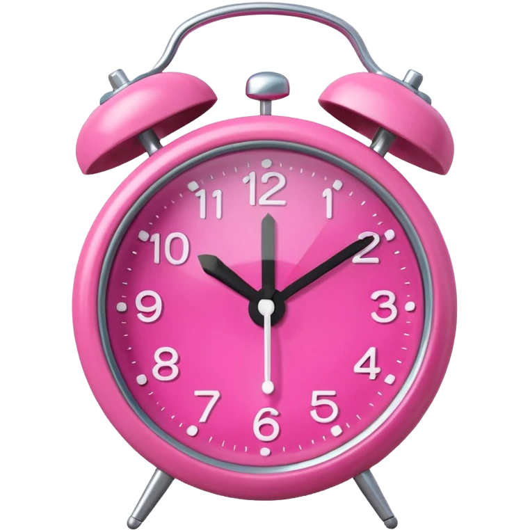 pink alarm emoji