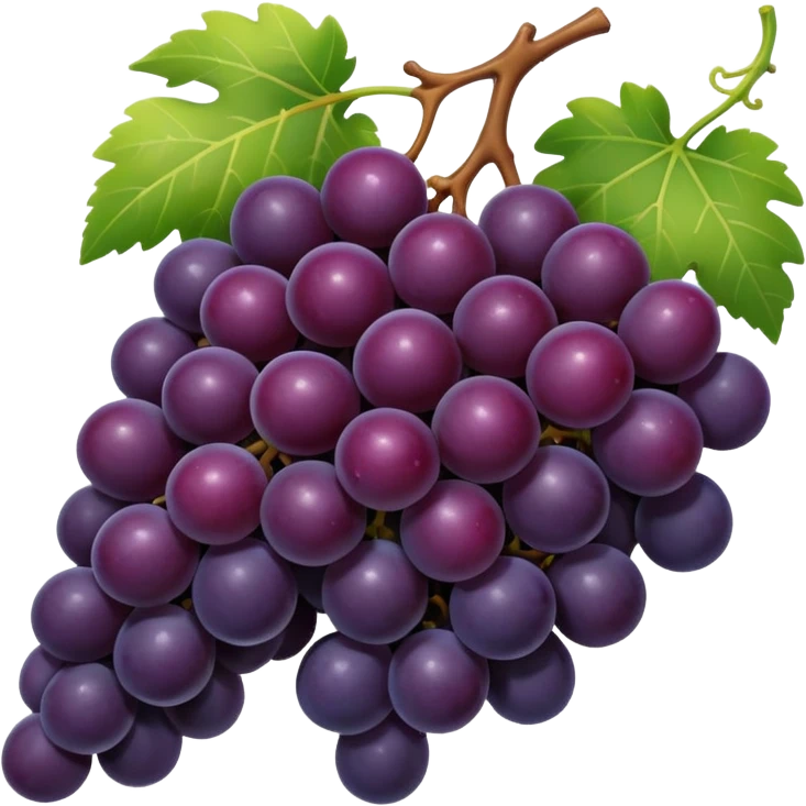 black grapes emoji