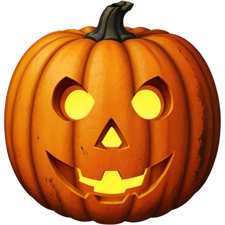 Burnt pumpkin emoji