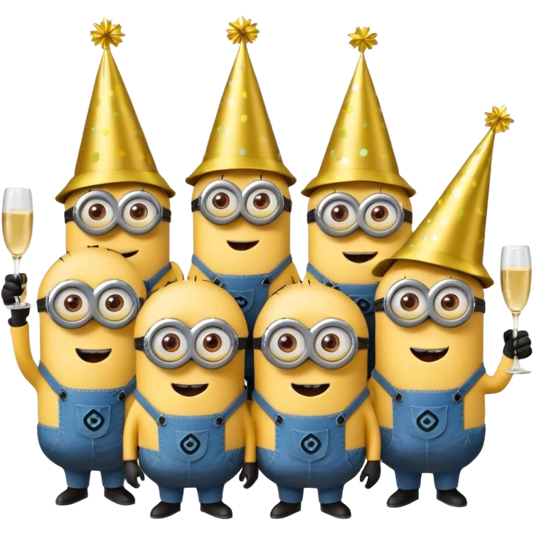 Minion party emoji
