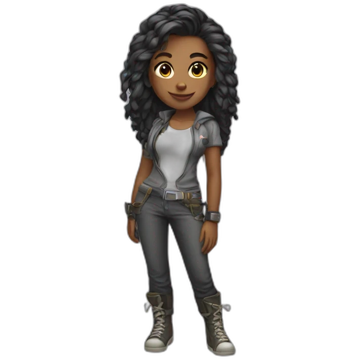 super cool gamer girl emoji