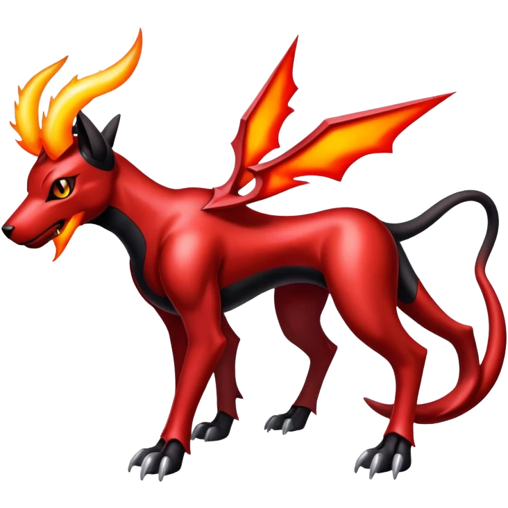 Houndoom-Genesect-Pokémon-Fakémon-hybrid-creature emoji