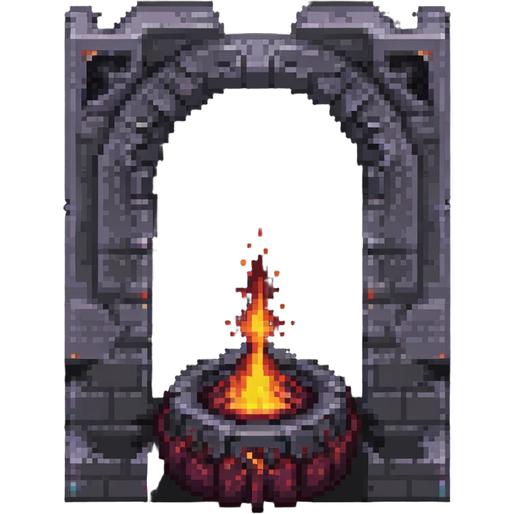 Minecraft Nether portal emoji