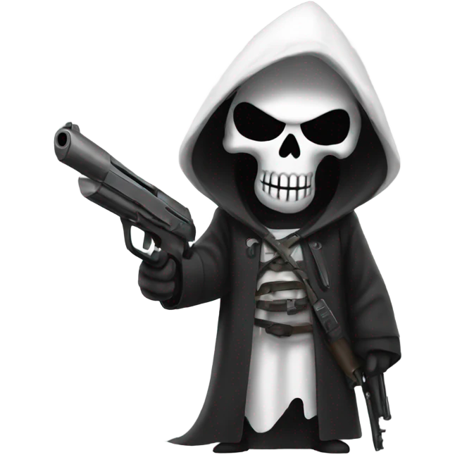 Reaper with gun emoji