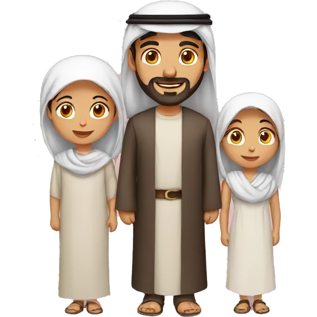 arab family emoji