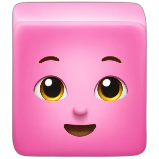 pink square emoji