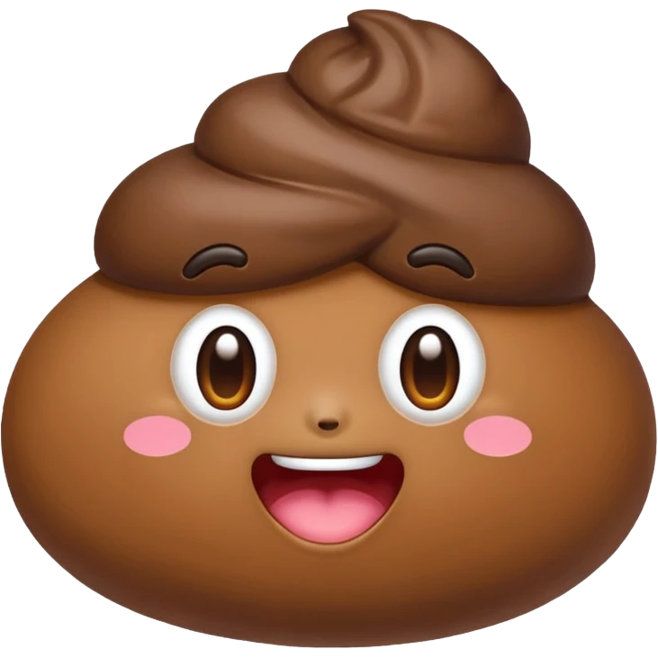 Mix poop and uwu  emoji