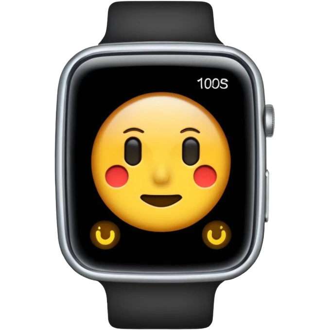 old digital watch emoji