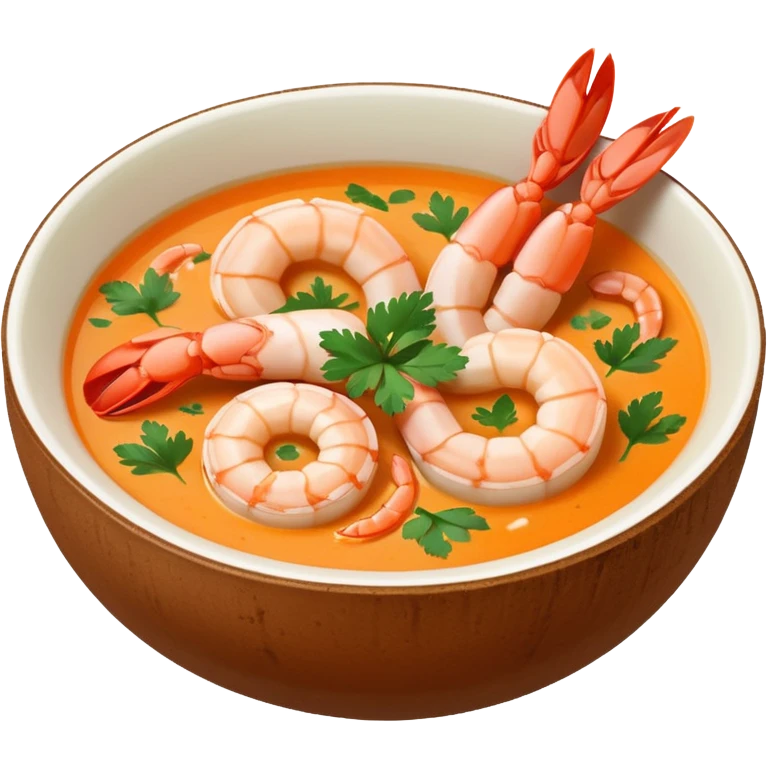 thai style soup emoji