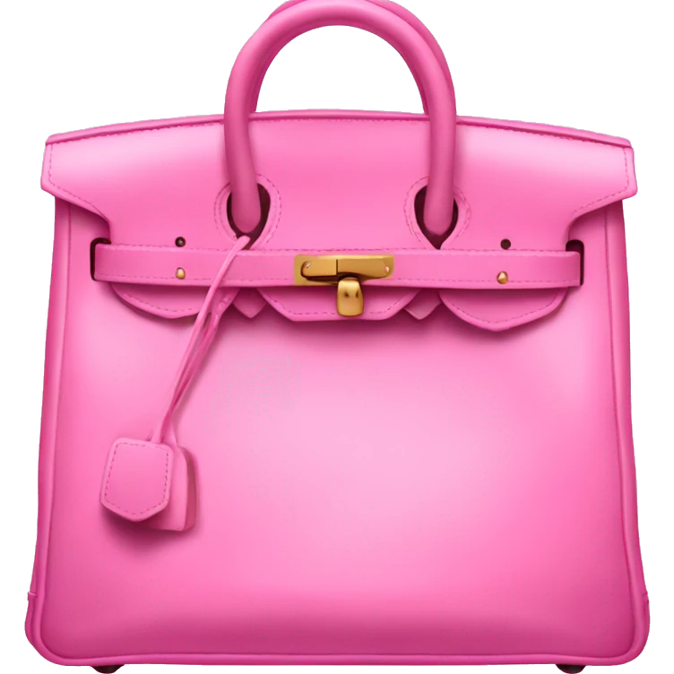 Pink birkin emoji
