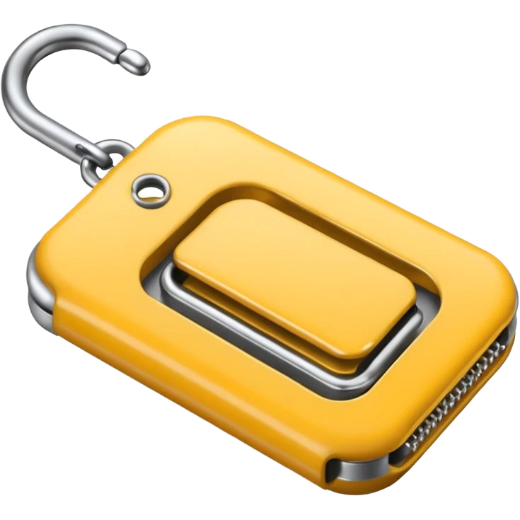 Slider zipper emoji