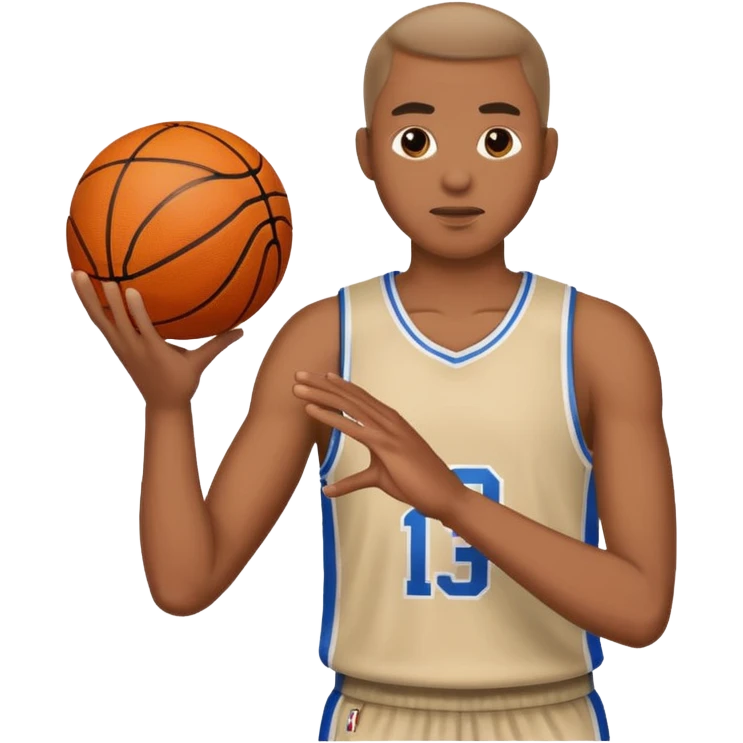 guy shooting a basketball  emoji