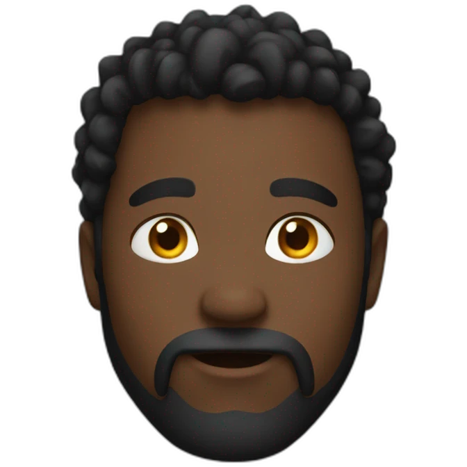 black giragge emoji