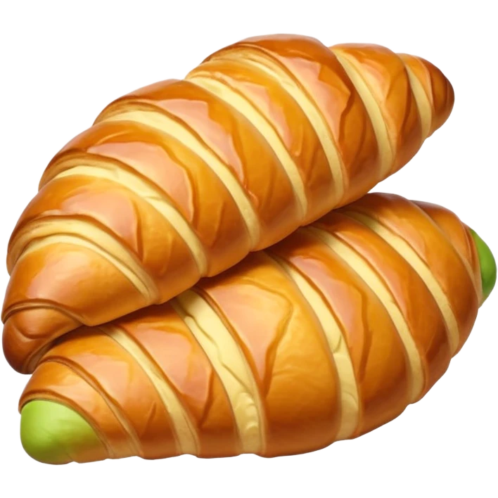 colorful croissant  emoji