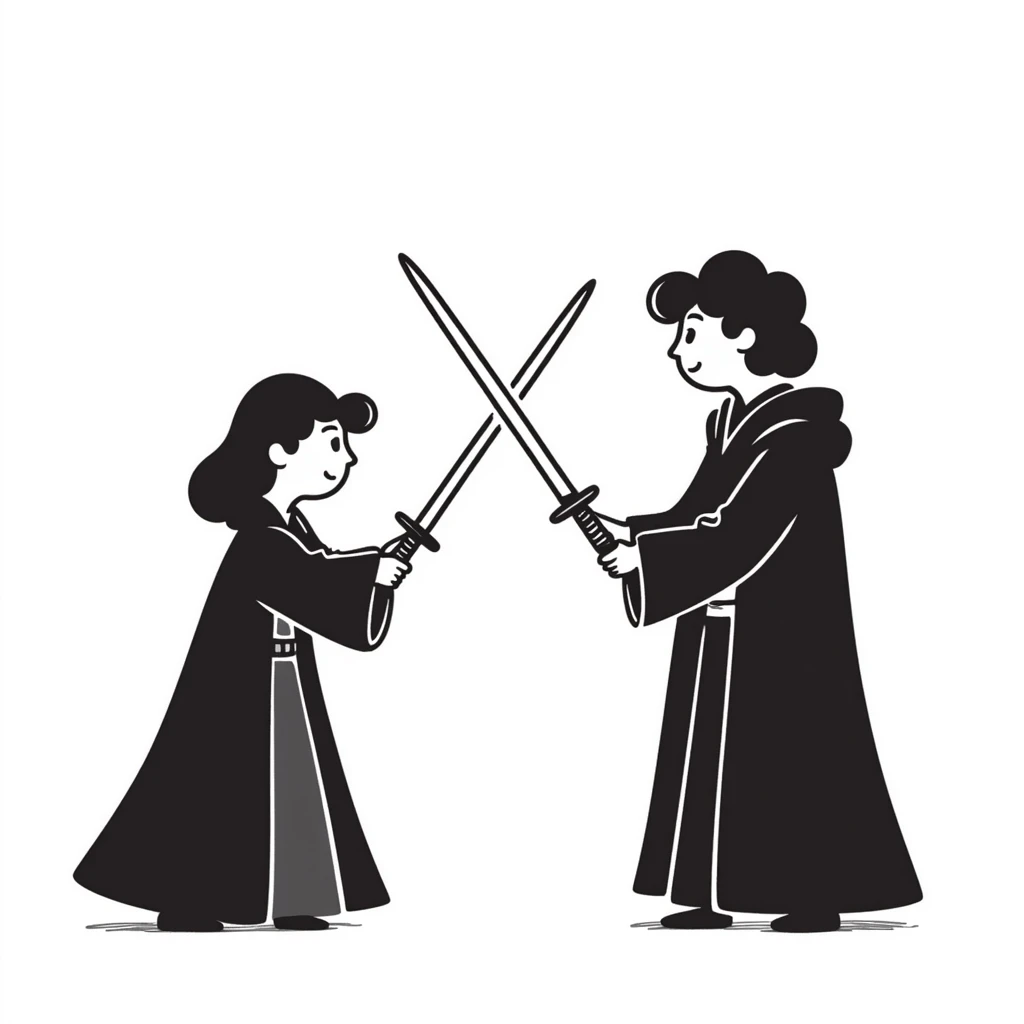 Jedi vs Sith emoji