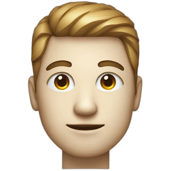 Pixelated Human Face with a Checkmark emoji