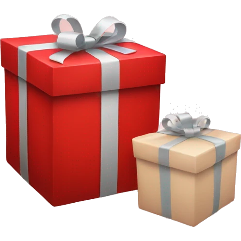 RED GIFTBOX emoji