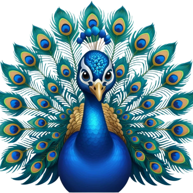 Peacock single Features  emoji