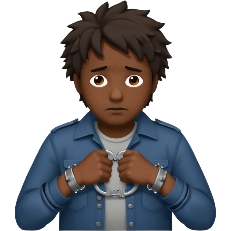 Arrested crook emoji