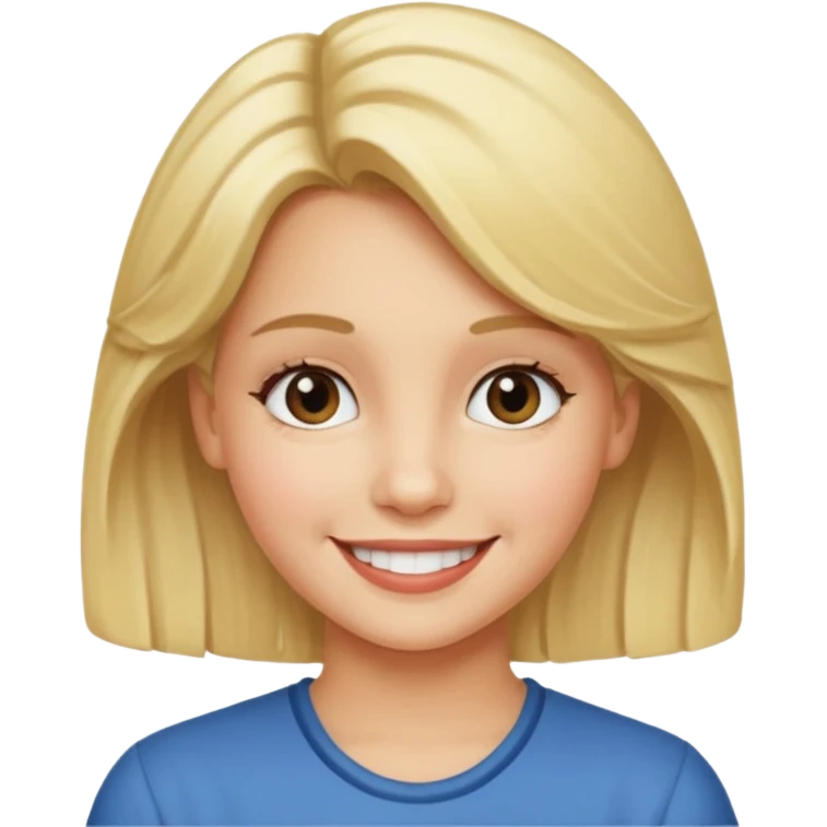 victoria Girl in 1980's emoji