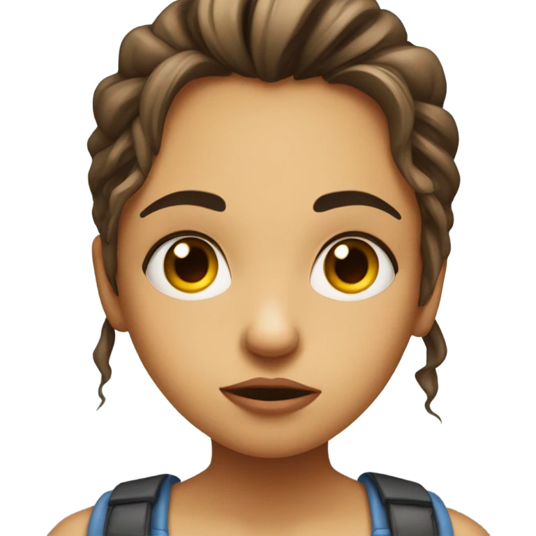 confused girl  emoji