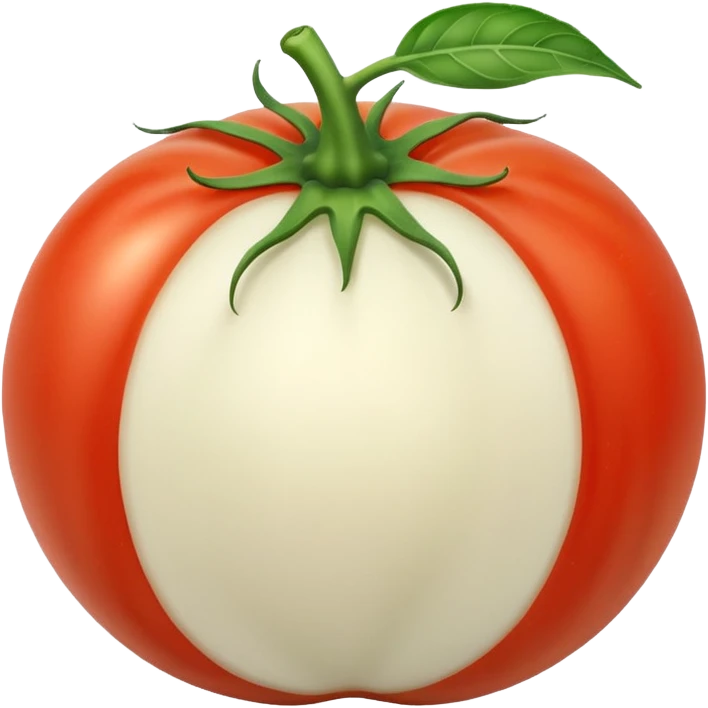 มะเขือเทศสีขาว emoji