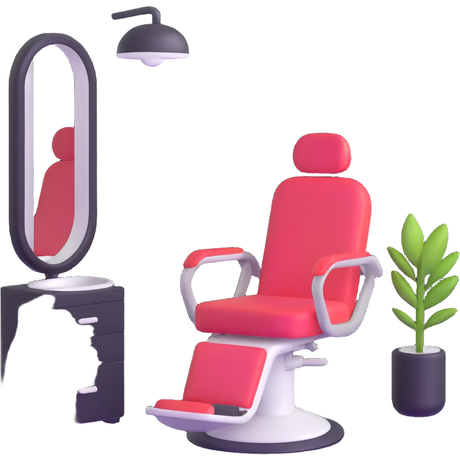 Salón de belleza con servicio de depilación emoji