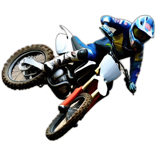 Motocross emoji