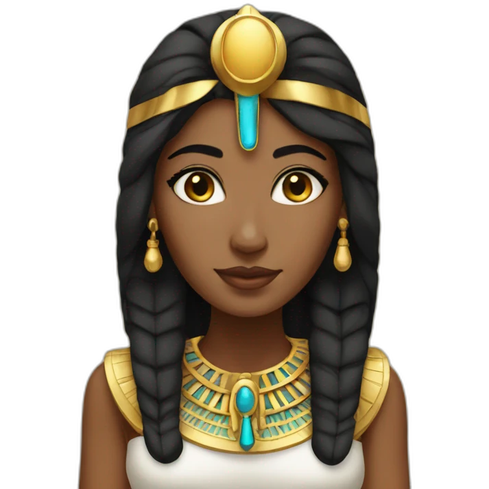 Egyptian princess emoji