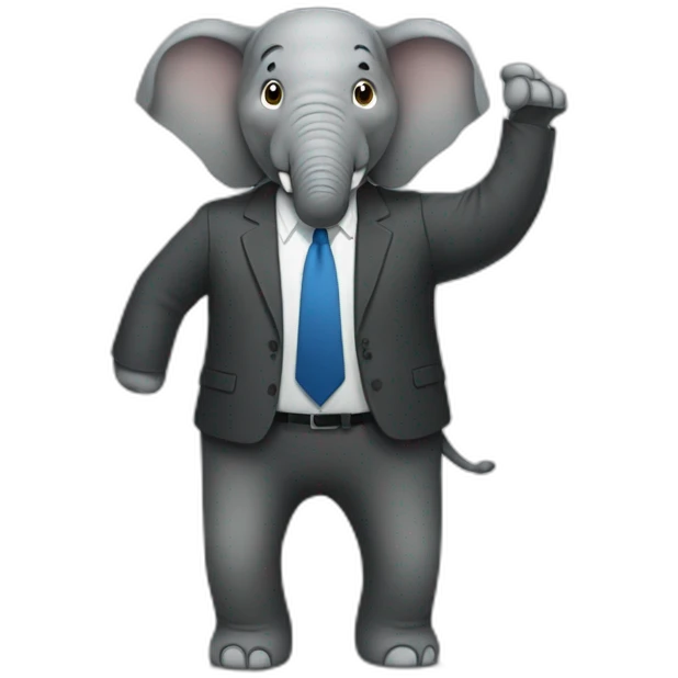 kevin the elephant manager emoji
