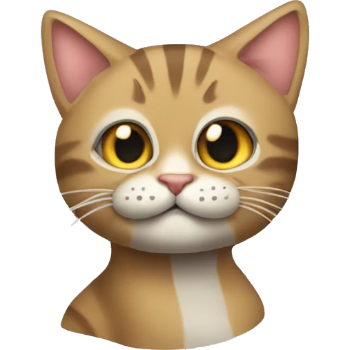 Gatto con un fiocchetto in testa  emoji