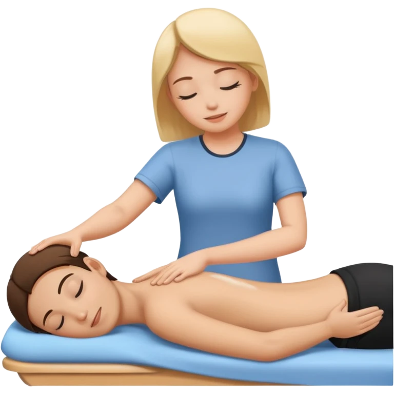 Back massage body emoji