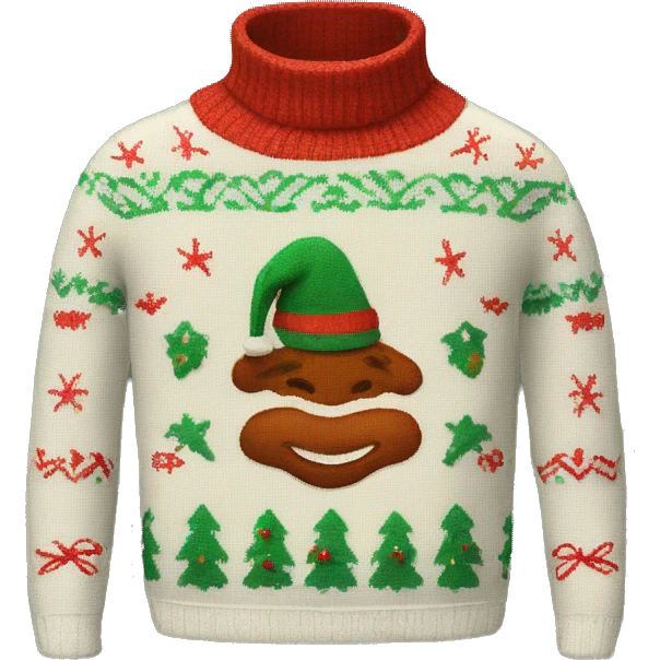Christmas sweater  emoji