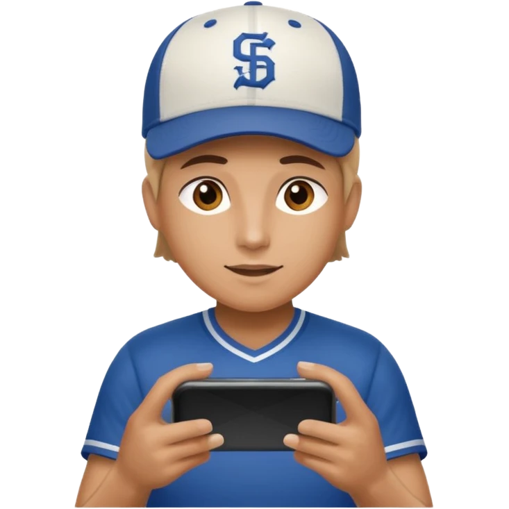 person making sports bet on phone emoji