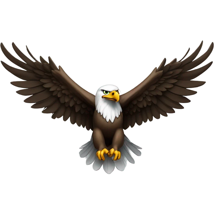 Eagle vs commander emoji
