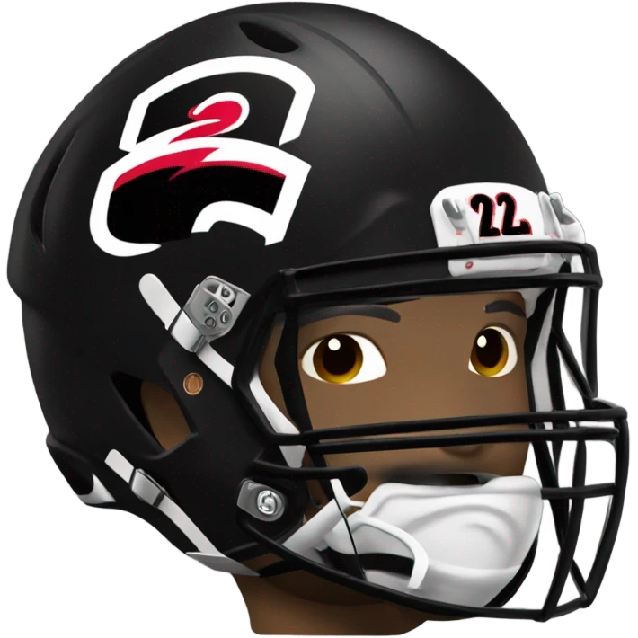 Cincinnati bearcats football player number 22 emoji