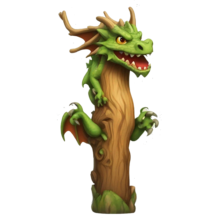 dragon wood totem emoji