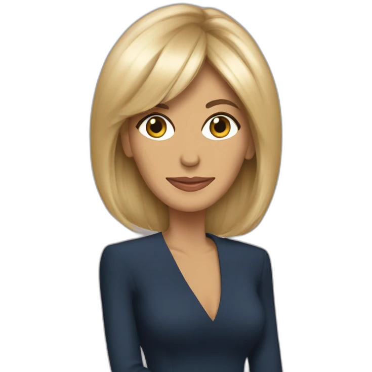 Brigitte macron emoji