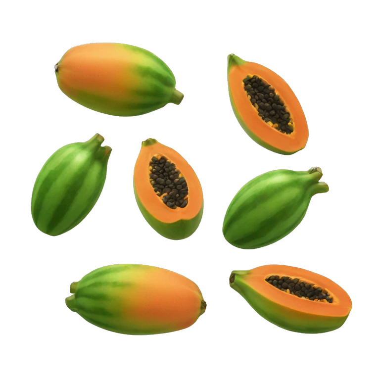 papaya emoji
