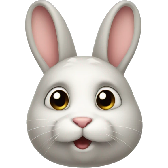 Cute rabbit  emoji