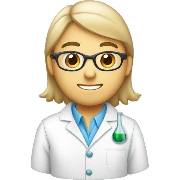 a clinical laboratorist working in labs emoji