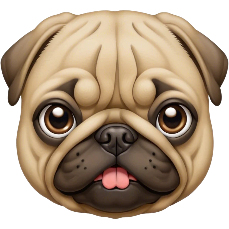 Face Pug  emoji