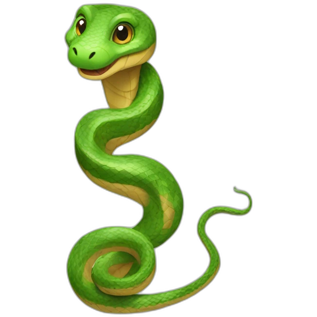 snake-with-bowtie emoji