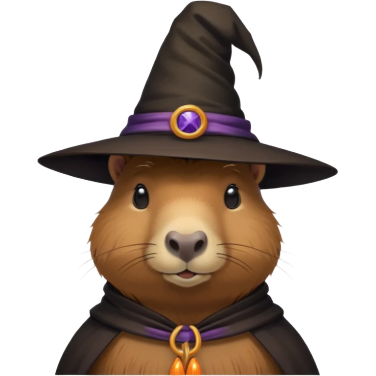 capypara in role witch emoji