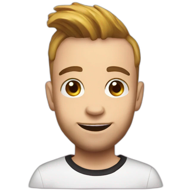 Squeezie playing emoji