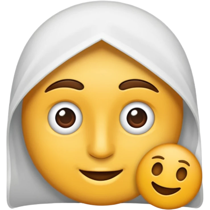 Beyaz ateşli beyaz kalp emoji
