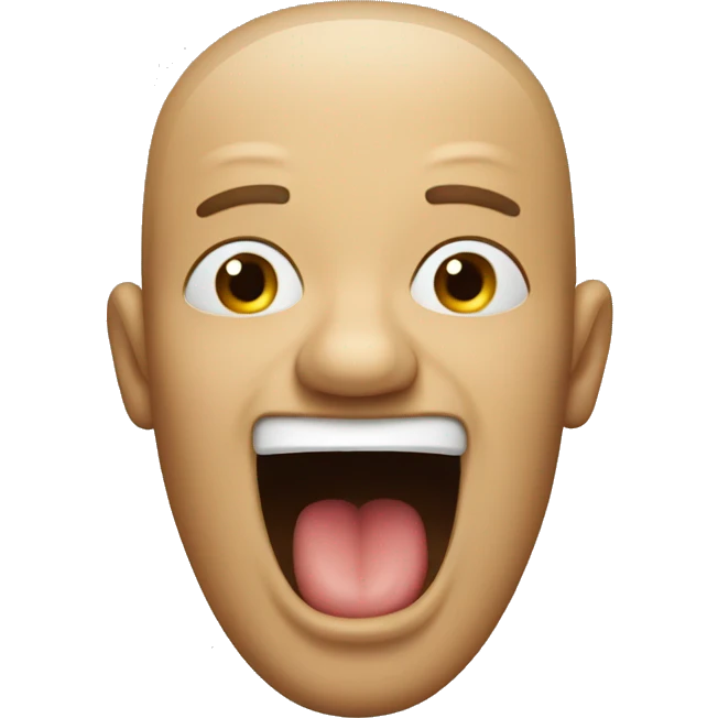 person shaking his tongue out  emoji