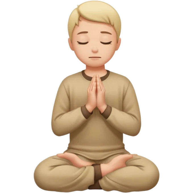 kneeling praying emoji