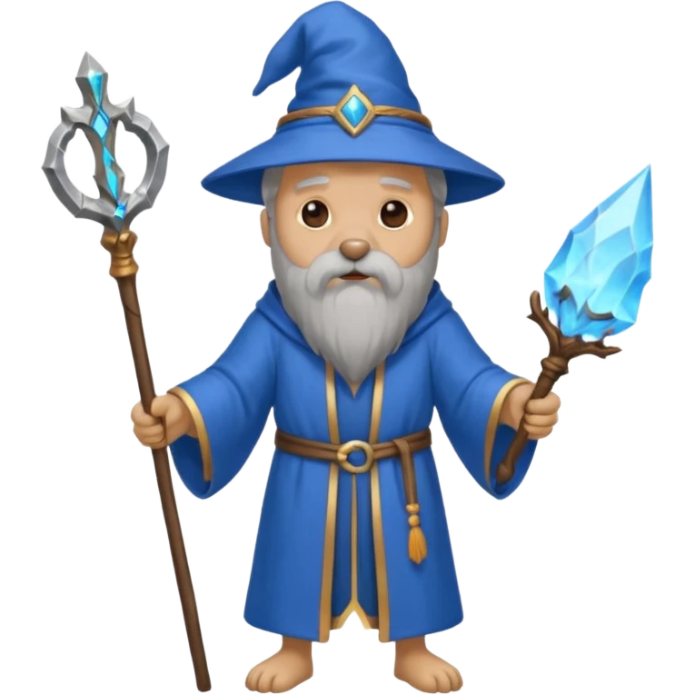 Dog wizard emoji